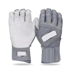 Gants de frappeur de baseball en cuir personnalisés pour hommes, taille XXL, respirants, confortables et durables, pour le softball - Product Image 3