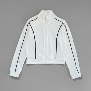 Chaqueta deportiva para mujer, cárdigan holgado, chaqueta informal transpirable de alta elasticidad para otoño e invierno, para correr, Yoga y Fitness - Product Image 4