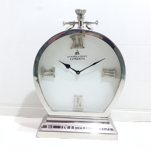 Table Desk Display Decorative <b>Clock</b> Easy Portable Nice Quality Metal Bedside Room Table Decor <b>Clock</b> Latest - Product Image 1