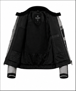 Rush Men's % Polyester Motorcycle Jacket Full Sleeve Mesh Breathable Waterproof Quick Dry Anti-UV 220g Racing Wear - Product Image 3