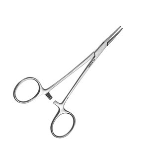 Pinces chirurgicales hémostatiques manuelles de haute qualité CE Halstead-Mosquito, pointe droite, mâchoires fines dentelées - Product Image 6