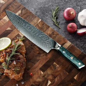 LEGACY BLADES High Performance Damascus Steel Chef <b>Knife</b> Resin Handle Razor <b>Sharp</b> Professional <b>Kitchen</b> <b>Knife</b> Supplier - Product Image 4