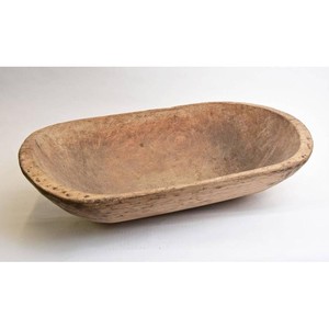 Handcrafted Natural Jodhpur <b>Wood</b> Bowl with Carved Edges - Wholesale - Product Image 1