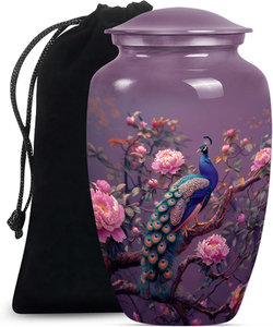 Urnas de Cremación de Latón para Cenizas de Adultos, Urnas Hechas a Mano para Hombres y Mujeres, Urnas Decorativas, Urnas Funerarias - Product Image 4