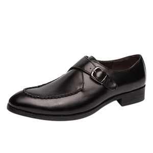Zapatos de Hombre Casuales, Ligeros y Sencillos, de Piel, con Punta en Pico, para Verano, Impermeables, con Suela de Goma Antideslizante, Estilo Slip-On, NY - Product Image 4
