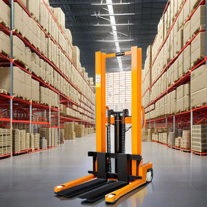 Nueva condición <span class=keywords><strong>Manual</strong></span> Pallet Carretilla elevadora Hidráulica 1T/2T/3T Capacidad de elevación 1,6 M Alcance Apilador <span class=keywords><strong>manual</strong></span> operado a mano - Product Image 2