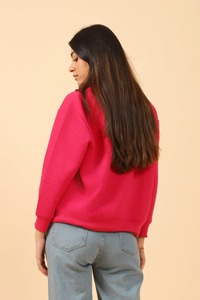 Sudadera Deportiva de Secado Rápido con Media Cremallera para Mujer, para Correr, Entrenamiento, Gimnasio, Fitness, Manga Larga - Product Image 4