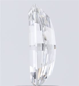 Diamante LGD ÉTICO de 1.49CT, Corte Escalonado Ovalado, Color D, Claridad VS1-F, Tallado a Mano, Estilo Vintage, Diamante Suelto para Anillo de Compromiso - Product Image 2