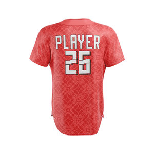 Camisetas de Béisbol Unisex para Adultos, Manga Corta, Estampado 3D en Relieve, Transpirables, Antibacterianas, 220g, Poliéster, Uniformes para Equipos de Béisbol - Product Image 6