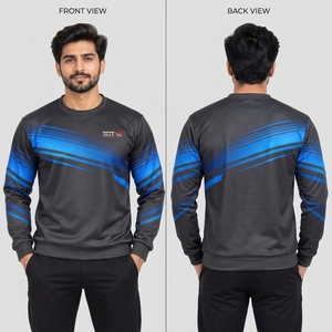 เสื้อสเวตเชิ้ตผู้ชายผ้าโพลีเอสเตอร์เนื้อนุ่ม สวมใส่สบาย ตะเข็บทนทาน พิมพ์ลายแบบซับลิเมชั่นทั่วตัวอย่างละเอียด - Product Image 6