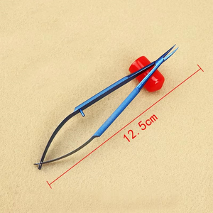 Pinzas Oftálmicas para Conjuntiva, Rectas y Curvas, de 12.5cm a 18cm, para Pinzas Dentales, Herramientas de Implantes y Ortodoncia, Portaagujas - Product Image 5