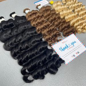 Top Color Bulk Human <b>Hair</b> <b>Extensions</b> Vietnamese human <b>hair</b> Double Drawn Soft Smooth Natural Shine For <b>Braiding</b> Wholesale - Product Image 6