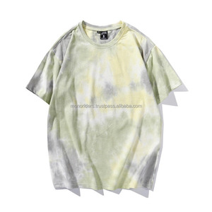 เสื้อยืดคอกลมผ้าฝ้ายทรงโอเวอร์ไซส์แบบยูนิเซ็กซ์ กางเกงขาสั้น น้ำหนักมาก แห้งเร็ว ดีไซน์ขาดๆ แบบสปอร์ต สไตล์ไฮสตรีท 180 กรัม - Product Image 5