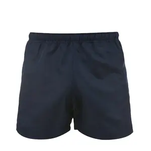 高品质100% 棉斜纹橄榄球短裤队服橄榄球短裤，带定制徽标
