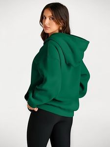 Nouveau 2026 – Sweat-shirts à capuche surdimensionnés pour femmes, 345g, haute qualité, avec logo personnalisé, service ODM, grandes tailles - Product Image 4