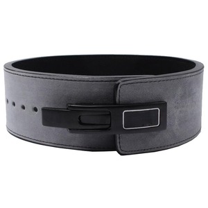 Cinturón de levantamiento de pesas Powerlifting Fitness Protector, cinturón de levantamiento de pesas con palanca, soporte de espalda personalizado para culturismo y sentadillas, de cuero para gimnasio. - Product Image 5