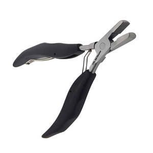 Pince à kératine en acier inoxydable professionnelle pour extensions capillaires, outil de pose et de retrait durable pour salon, pointes de 3 mm et 5 mm - Product Image 5