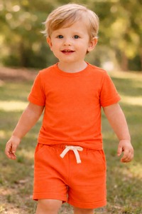 Ensemble haut et bas pour bébé garçon 100% coton biologique, personnalisé, doux, respirant, respectueux de la peau, vêtements pour nourrissons, tenue confortable pour tous les jours - Product Image 5