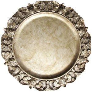 Designer Metal Charger Plate For Event Decor Dining Table Setting Premium Quality Finish Stylish Durable Elegant - Product Image 1