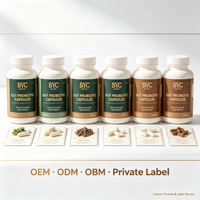 Capsules Probiotiques Naturelles OEM – Formule Digestive Bien-être Familial Adulte – Marque Privée – Usine de Suppléments Personnalisés – Hub de Vente en Gros