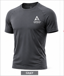 เสื้อยืดกีฬาแขนสั้นทรงเข้ารูปสำหรับผู้ชาย พรีเมียม ผลิตจากผ้าฝ้าย 100% เป็นมิตรต่อสิ่งแวดล้อม ดีไซน์ปรับแต่งได้ เสื้อฝึกซ้อมกีฬาแบบดิจิทัล - Product Image 5
