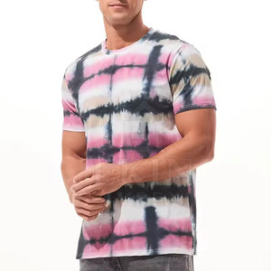 Camiseta de sublimación para hombre, estampado de colores brillantes, tela ligera, perfecta para uso casual, actividades al aire libre y estilo veraniego. - Product Image 6