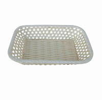 Panier de rangement multifonction en bambou tressé écologique VINACRAFT du Vietnam avec poignée, couleur personnalisée, tolérance de précision