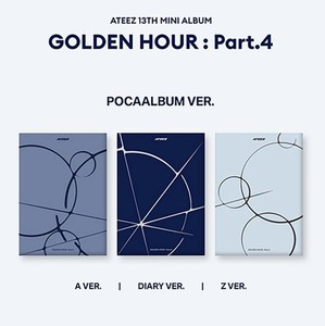 ATEEZ GOLDEN HOUR : ภาคที่ 4 [เวอร์ชั่นโฟโต้บุ๊ค] มินิอัลบั้มชุดที่ 13 - Product Image 1
