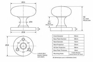 ลูกบิดประตูทองเหลืองทรงกลม ผิวทองเหลืองขัดเงา สำหรับล็อคประตูบ้าน - Product Image 2