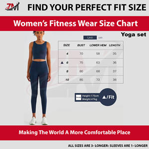 Conjuntos de Yoga Estampados Elásticos en Dos Direcciones, Ropa Deportiva al por Mayor, Conjunto de Yoga para Gimnasio y Fitness, 100% Poliéster, Algodón, Spandex/Nailon - Product Image 6