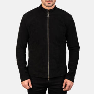 Chaqueta bomber de gamuza para hombre, fácil de ajustar, ideal combinación de comodidad y moda, la mejor chaqueta de gamuza para hombre con forro de lana. - Product Image 4