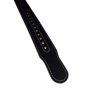 Factory Direct Weightlifting Leather Belt with Steel Buckle, <b>Adjustable</b> Heavy Duty Support for Gym, Powerlifting, Deadlift - Product Image 3