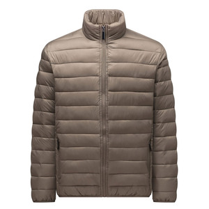<b>Men's</b> Soft <b>Warm</b> Cotton Filled Winter <b>Jacket</b> Quilted Puffer Coat for Casual Outdoor Lifestyle and Travel - Product Image 1