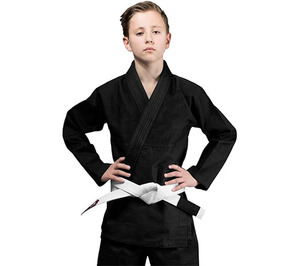 Hot Sale Comfortable Durable Karate Uniform for Kids Lightweight Stretch Unisex Student <b>Sets</b> Cotton Customizable Breathable - Product Image 5