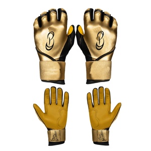 Gants de frappe de baseball et softball internationaux ROMAISA de haute qualité, 100 % polyester, fermeture auto-agrippante, pour gaucher, respirants - Product Image 6
