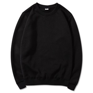 Nouveau sweat-shirt en coton personnalisé pour homme, col rond, coupe classique, pull décontracté, tricot uni, vêtement d'automne - Product Image 2
