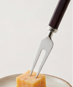 Stainless Steel <b>Cheese</b> <b>Knife</b> <b>Set</b> Of 3 With Black Leather Handles Durable Cutlery For <b>Cheese</b> Serving Use And Hotel Use - Product Image 3