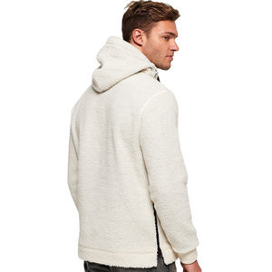 Sudadera con capucha de forro polar sherpa para hombre con tejido de forro polar de 500 g/m², servicio de marca privada para minoristas independientes — 102 caracteres - Product Image 2