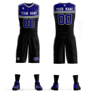 Maillots de basket-ball professionnels personnalisés, confortables et respirants, conception gratuite, logo de l'équipe de la ligue, uniforme de basket-ball pour les joueurs de l'équipe - Product Image 1
