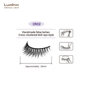 Lumina 10 paires de faux cils faits à la main CR02 - Product Image 2