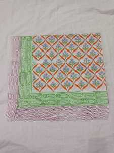 Beautiful Hand Block Print Long Womens Shawl Sanganeri Cotton <b>Sarong</b> Handmade Floral Decorative Duppata Indian Beach - Product Image 5