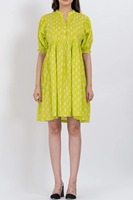 Robe mini en coton sans manches à col en V pour femmes de qualité supérieure, robes d'été légères lavables et écologiques