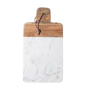 Tabla de cortar duradera de mármol y madera maciza para cocinas comerciales, catering y preparación de alimentos en hoteles - Product Image 2