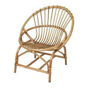 Chaise de salle à manger en rotin naturel – Meubles écologiques faits à la main pour une utilisation en intérieur et en extérieur - Product Image 2
