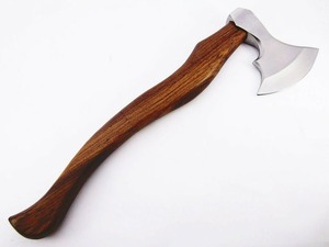Hacha Tomahawk Forjada a Mano de BA Enterprises, Hoja de Acero con Alto Contenido de Carbono, Mango de Madera, Herramienta de Supervivencia, Carpintería, Jardinería y Poda 1 - Product Image 6