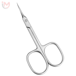 Ciseaux à cuticules en acier inoxydable pour manucure, coupe-ongles droit, lame droite durable et tranchante, vente en gros OEM - Product Image 4