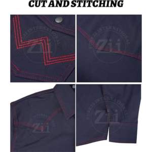 Camisa de Trabajo Ignífuga con Certificación CE, de Algodón Ripstop, Resistente a las Llamas, de Alta Visibilidad para Hombre, con Costuras Soldadas, Paquete de Respirador, Protección Térmica - Product Image 5