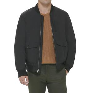 Chaqueta Bomber de Lona Estándar Informal para Hombre, Personalizada OEM de Alta Calidad al por Mayor, con Bordado Frontal de Nailon/Poliéster - Product Image 5