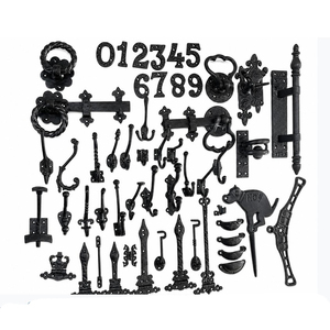 Heavy-duty wall mounted <b>hook</b> <b>Black</b> metal clothing <b>hook</b> Rustic style single <b>hook</b> Rustic cast iron <b>hook</b> - Product Image 6