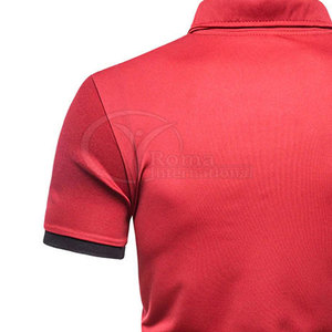 เสื้อโปโลปักโลโก้สั่งทำขายส่งจากโรงงาน เสื้อโปโลผู้ชายผ้าฝ้าย OEM ODM เสื้อโปโลปักลายตามสั่ง - Product Image 5